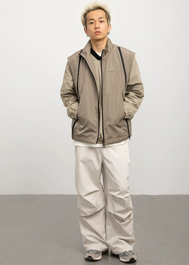 CRYING CENTER Off-White Parachute Pants