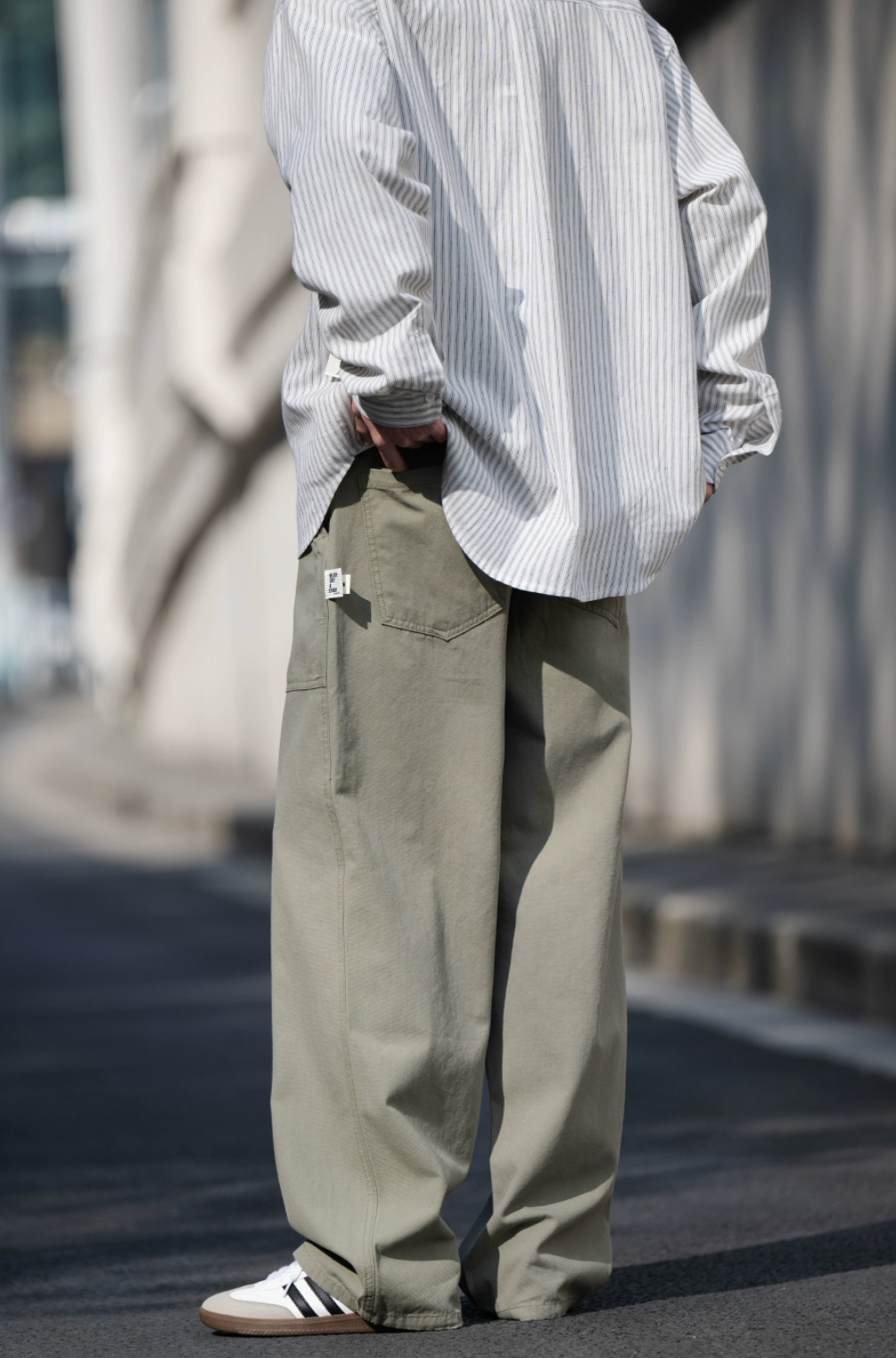 BELLKENIDE Simple American Retro Cargo Pants