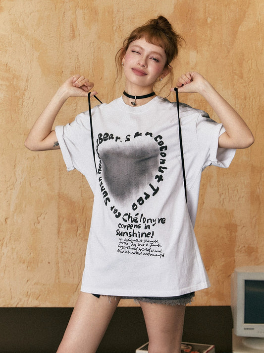 EZEK&STUDIO Smoke Love Short Sleeve T-shirt