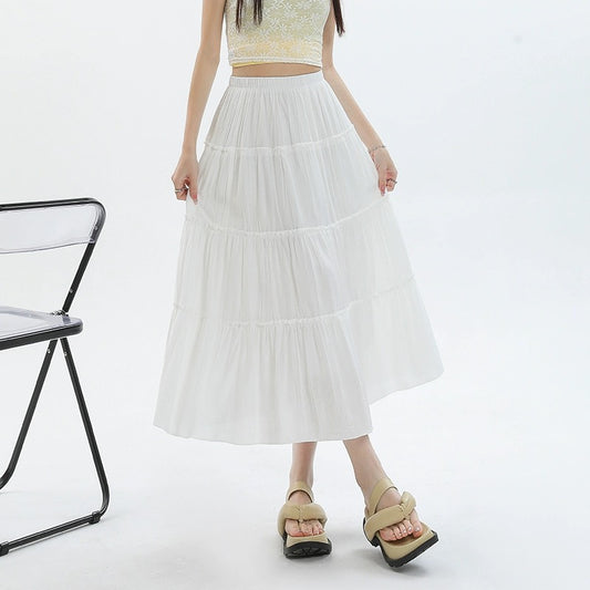 Konggeins Casual slim long skirt