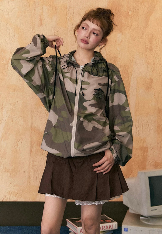 EZEK&STUDIO American camouflage sun protection clothing jacket