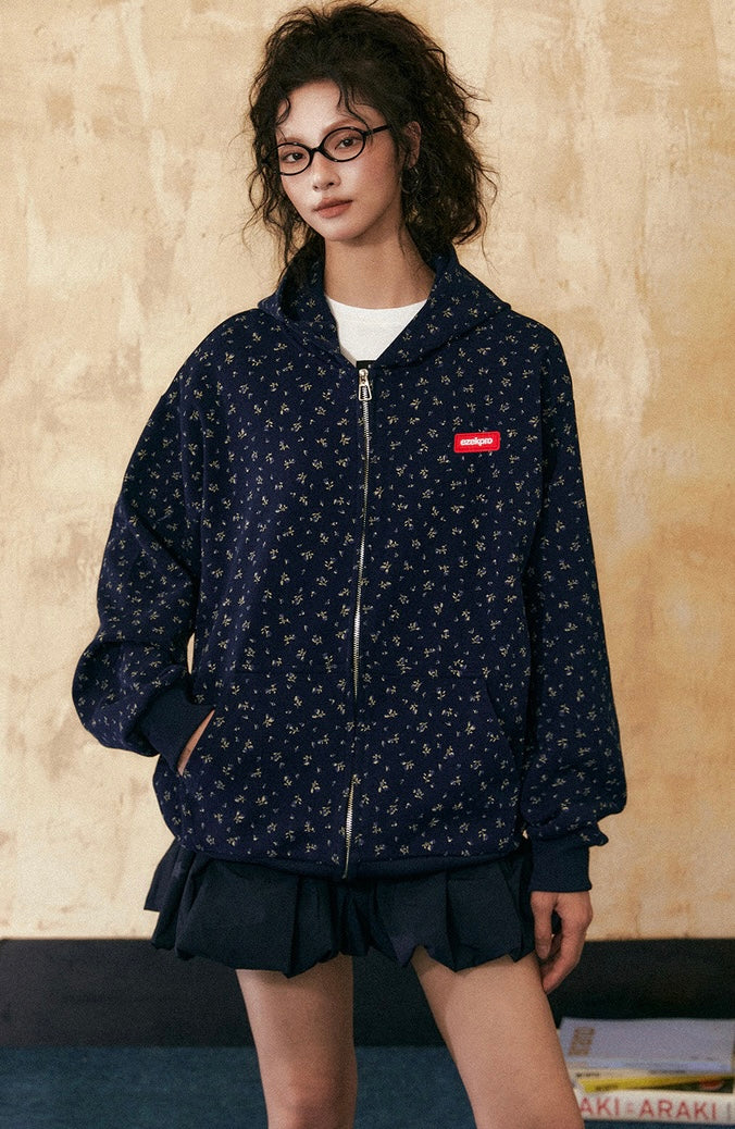 EZEK&STUDIO American Retro floral jacket