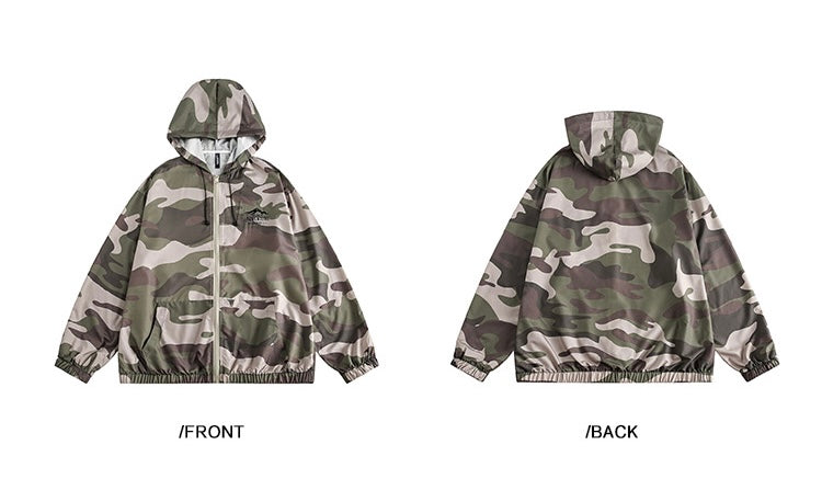 EZEK&STUDIO American camouflage sun protection clothing jacket