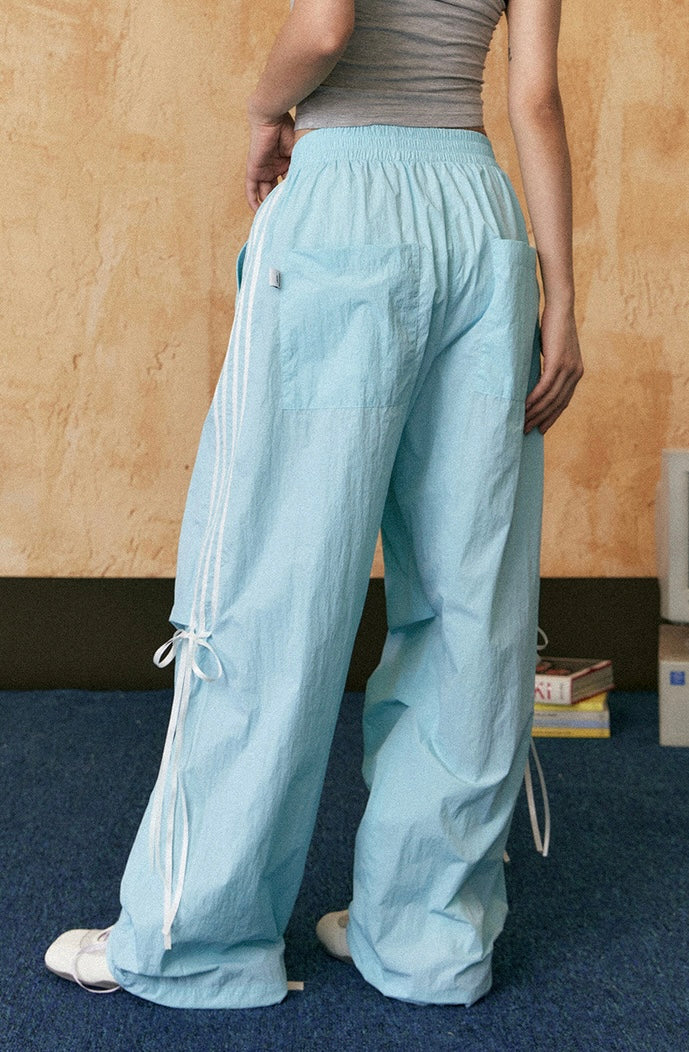 EZEK&STUDIO Wide leg sports casual wide leg long pants