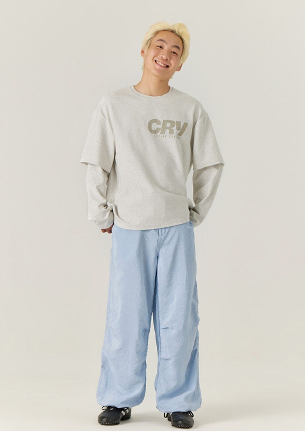 CRYING CENTER Mint Glacier Pants