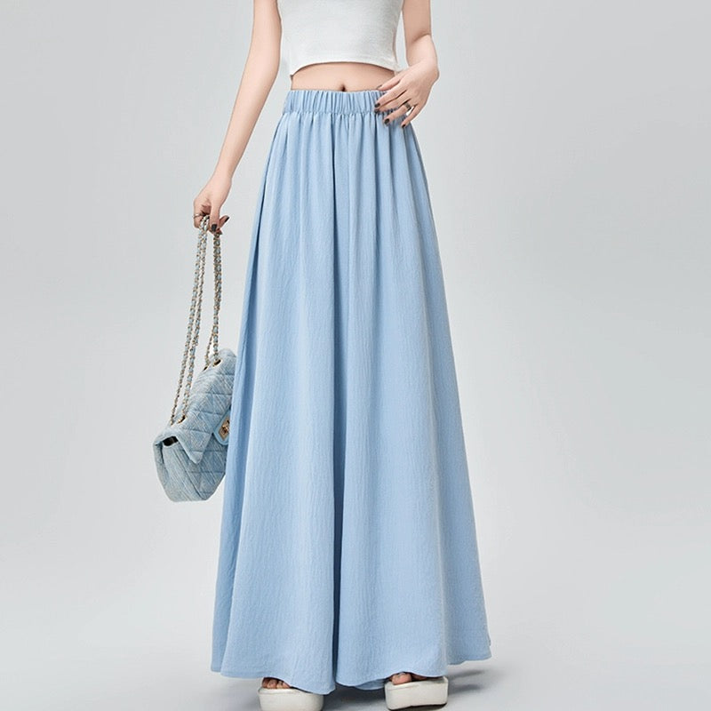 Konggeins Elegant casual wide leg pants