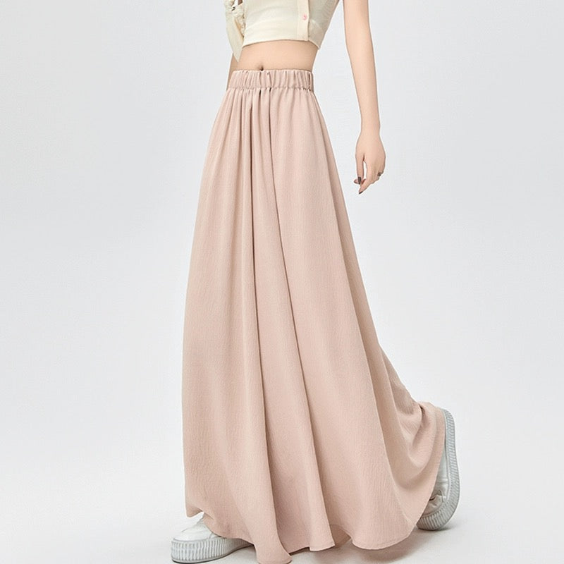 Konggeins Elegant casual wide leg pants