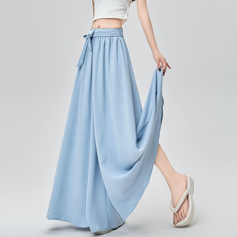 Konggeins Elegant casual wide leg pants