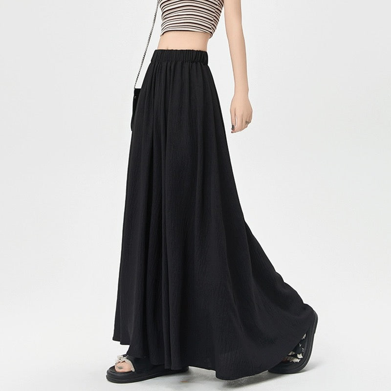 Konggeins Elegant casual wide leg pants