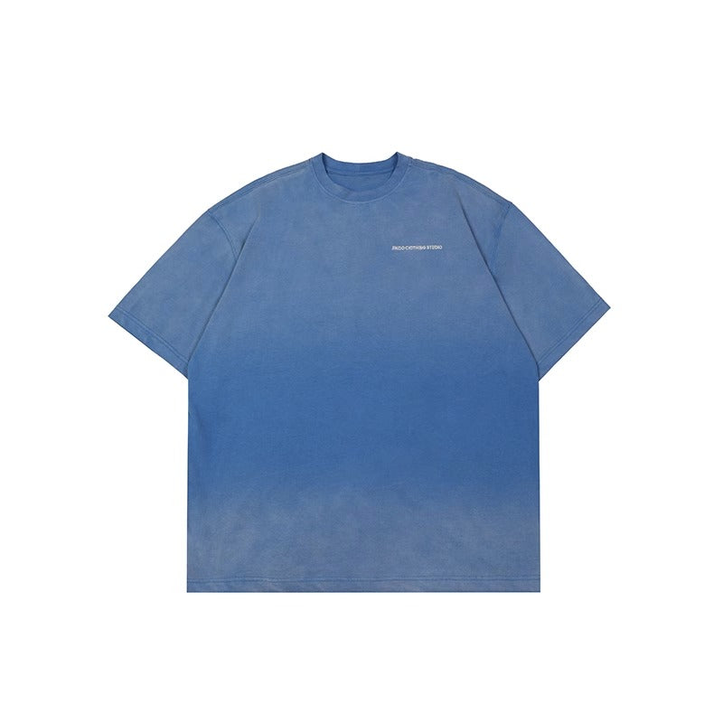 EZEK&STUDIO American Retro Wash Old T-shirt