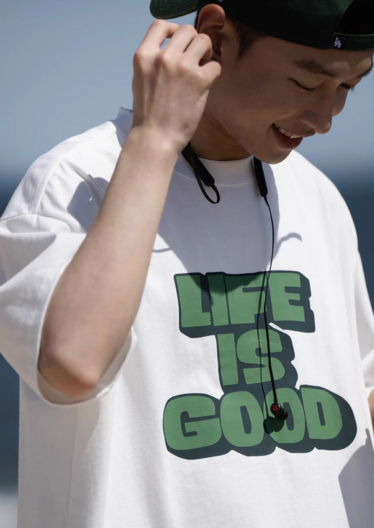 BELLKENIDE Life Is Good Logo T-shirt