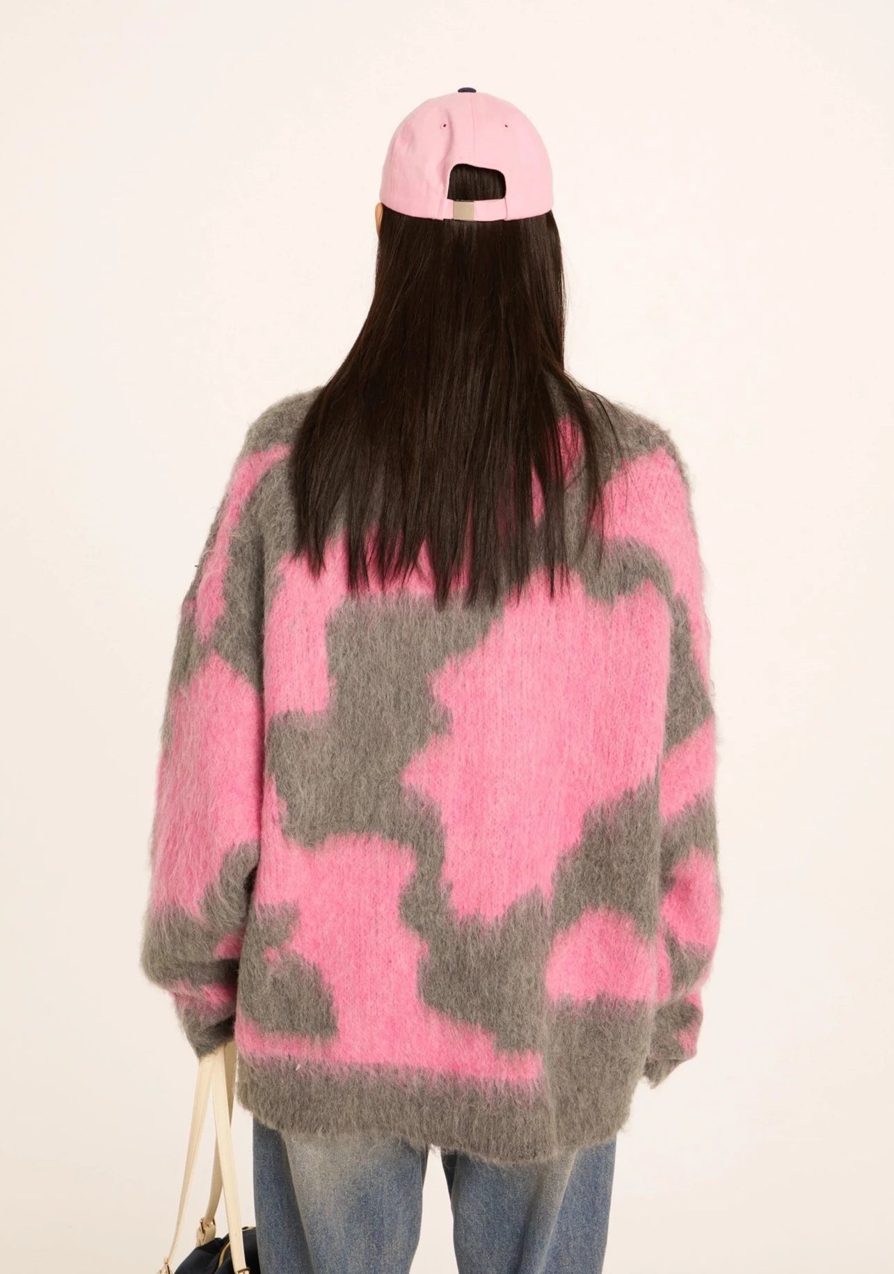 EZEK&STUDIO Mohair Knitted Ambient Sweater