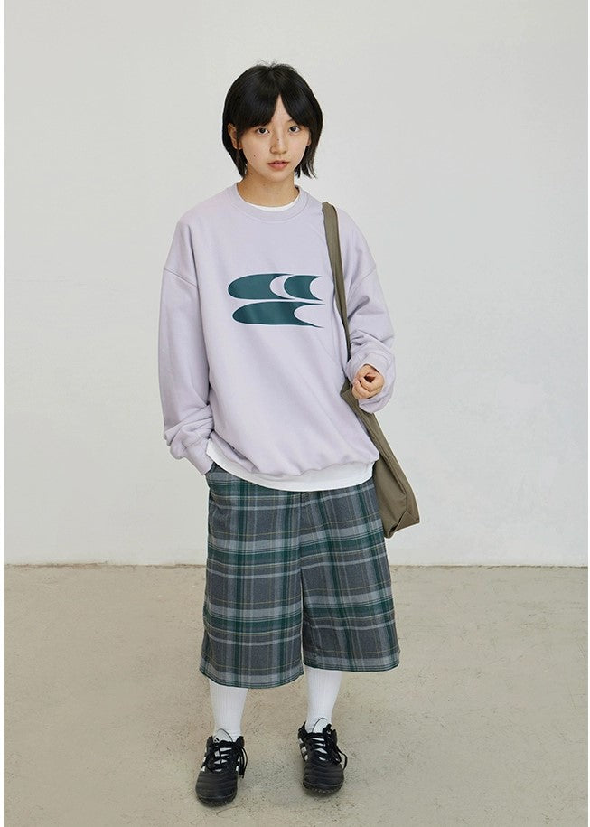 CRYING CENTER Wool Coil Long Sleeve Sweatshirt