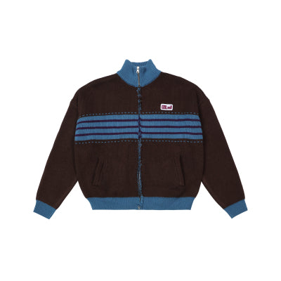 EZEK&STUDIO Vintage Zipper Knit