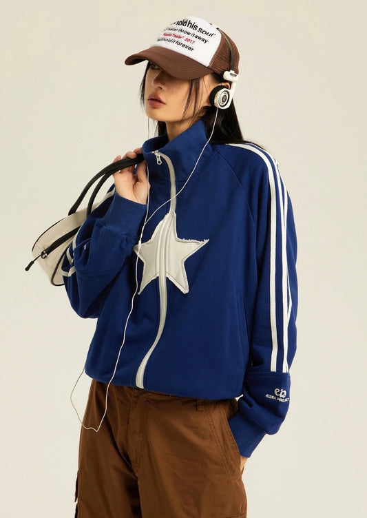 EZEK&STUDIO Star Casual Sports Jacket