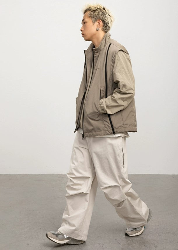 CRYING CENTER Off-White Parachute Pants