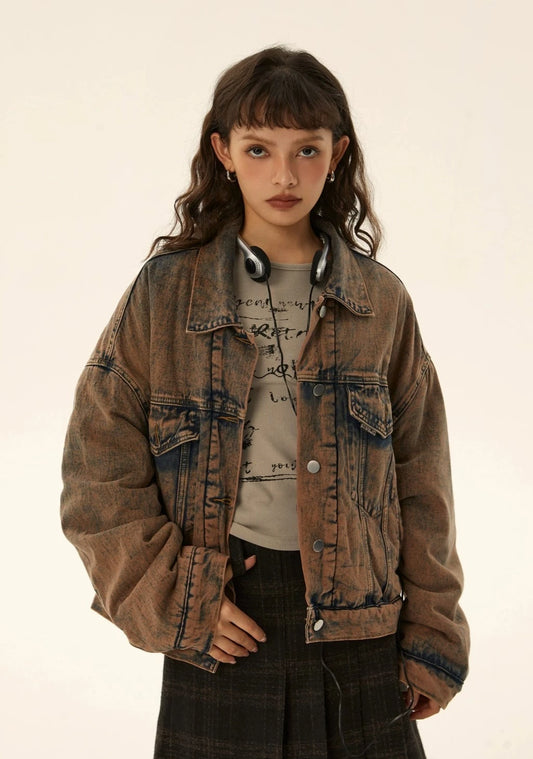 EZEK&STUDIO Sand Denim Jacket