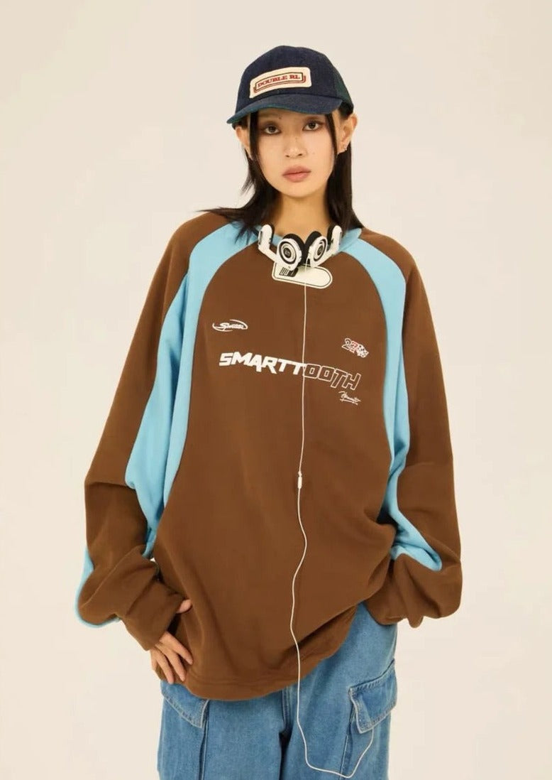 EZEK&STUDIO Drawstring Fleece Sweatshirt