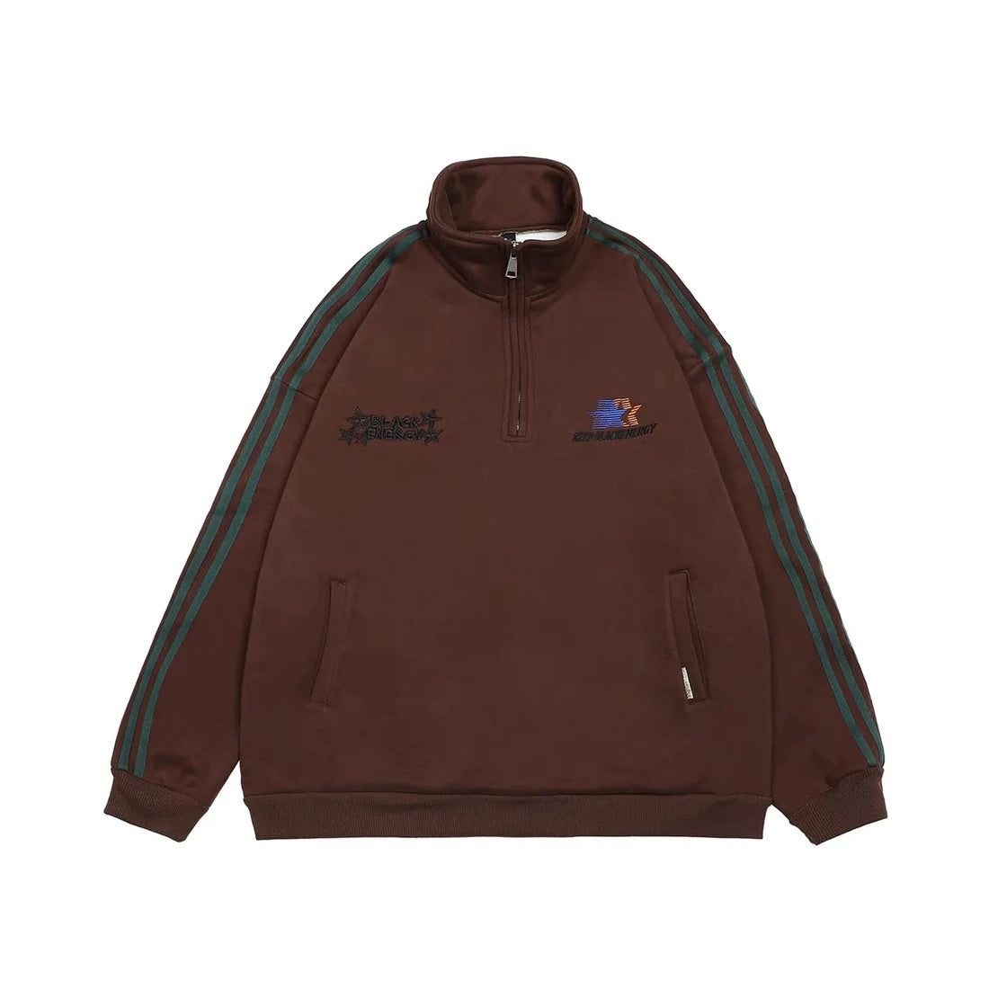 EZEK&STUDIO Velvet Half Zip