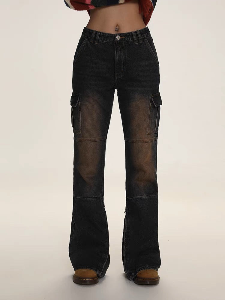 DONOTTAG Vintage Bootcut Denim Pants