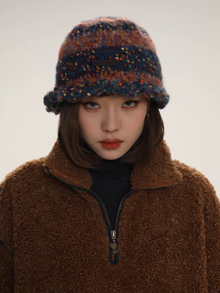 DONOTTAG Colormix Knit Bucket Hat