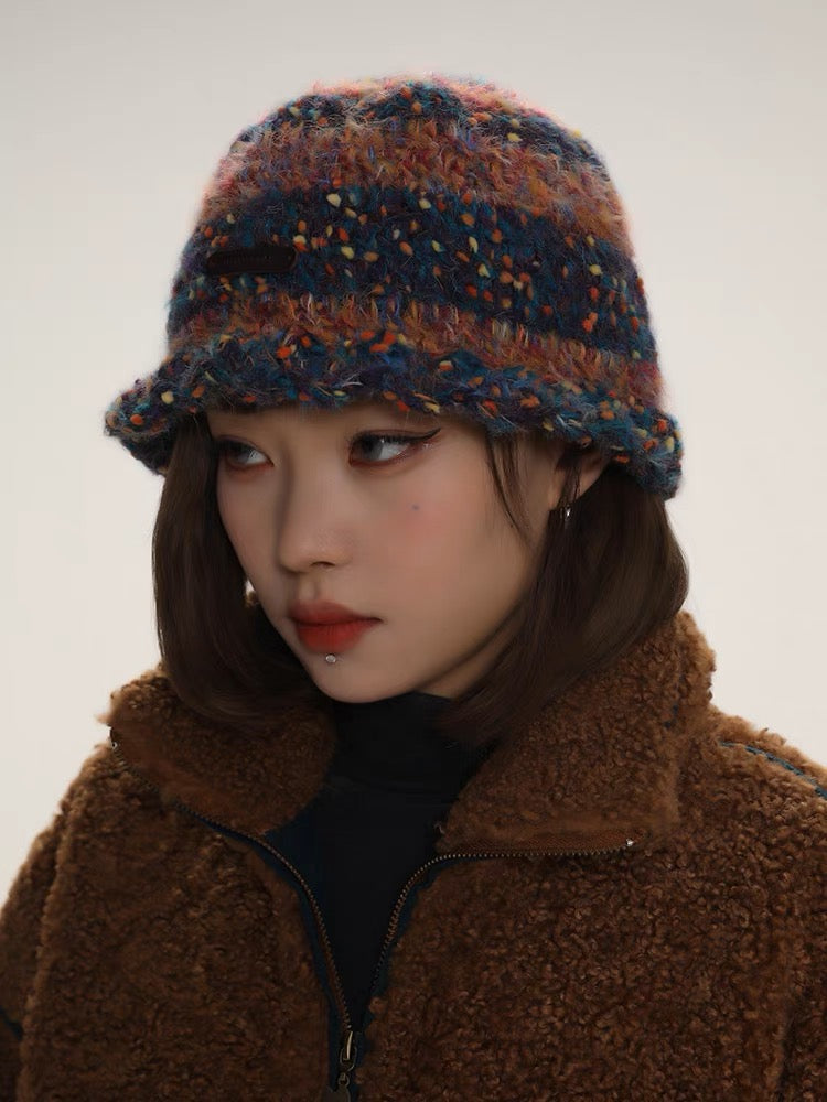 DONOTTAG Colormix Knit Bucket Hat