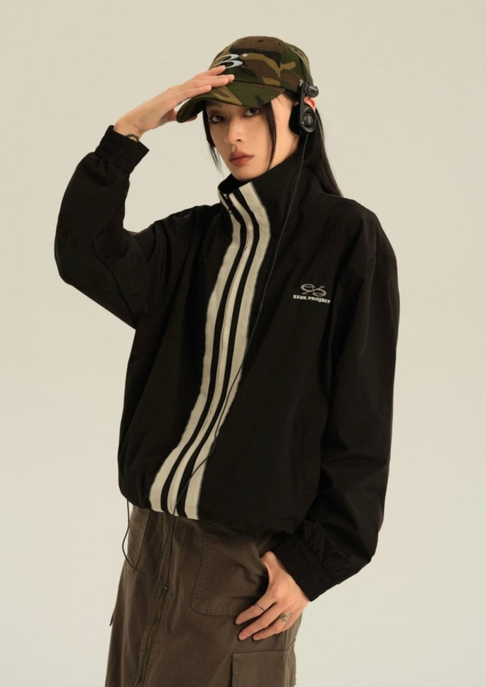 EZEK&STUDIO Three-line Track Jacket