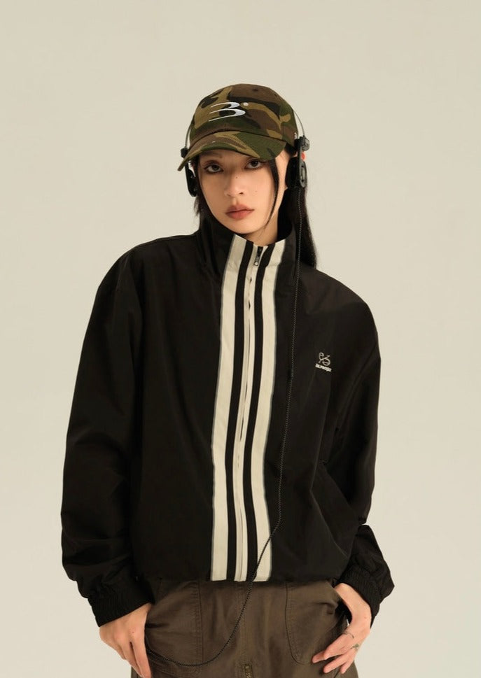 EZEK&STUDIO Three-line Track Jacket