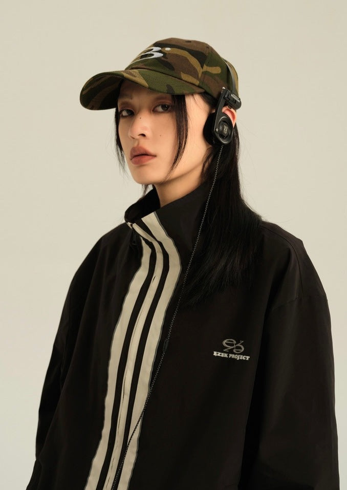 EZEK&STUDIO Three-line Track Jacket