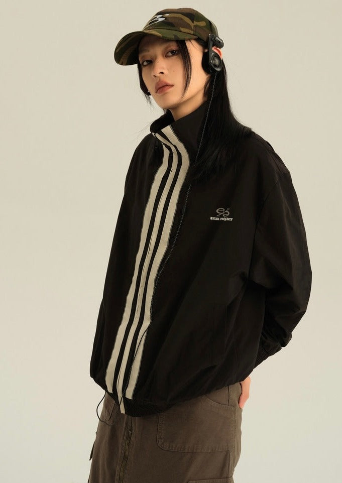 EZEK&STUDIO Three-line Track Jacket